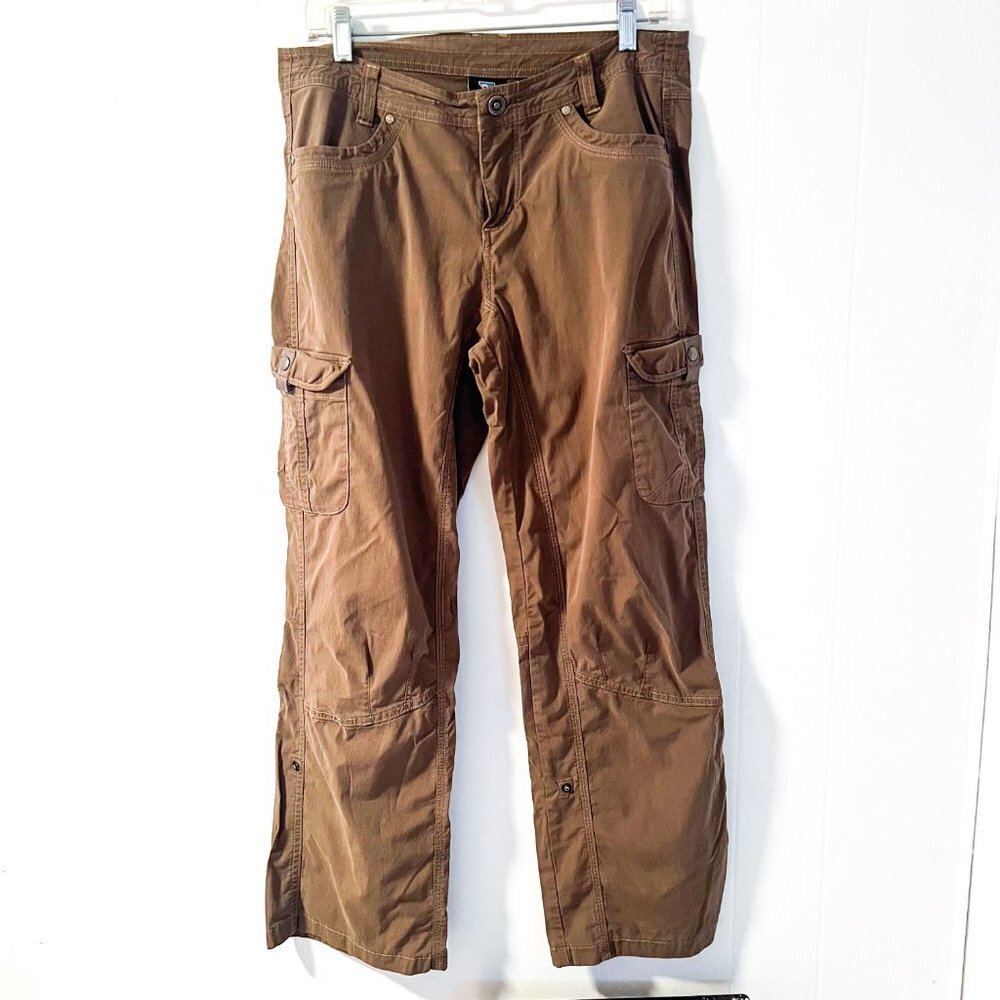 KUHL Splash Roll Up Cargo Pants Hiking Camping Quick Drying Lightweight 10 Reg - Picture 4 of 16